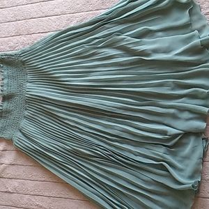 Wilfred Pleated Skirt, size Medium, Sage Green